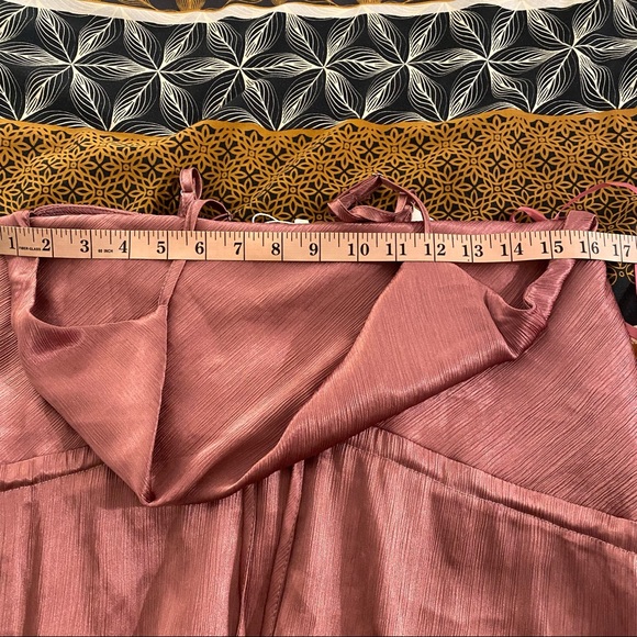 Mauve saints and secrets cowl neck mini dress - Picture 6 of 9